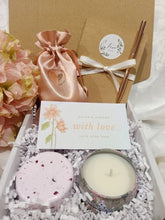 Load image into Gallery viewer, Thank You Giftbox: Gift for Mom, Bridal Party Gift, Self-Care Gift Set, Bridesmaid Proposal Box, Graduation Gift, Party Favor
